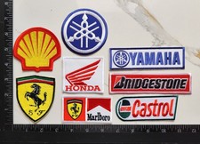 Embroidered sew on patches Racing Patch