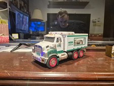 Hess Gasoline Toy Truck and Front Loader 2008 Working Lights And Sound