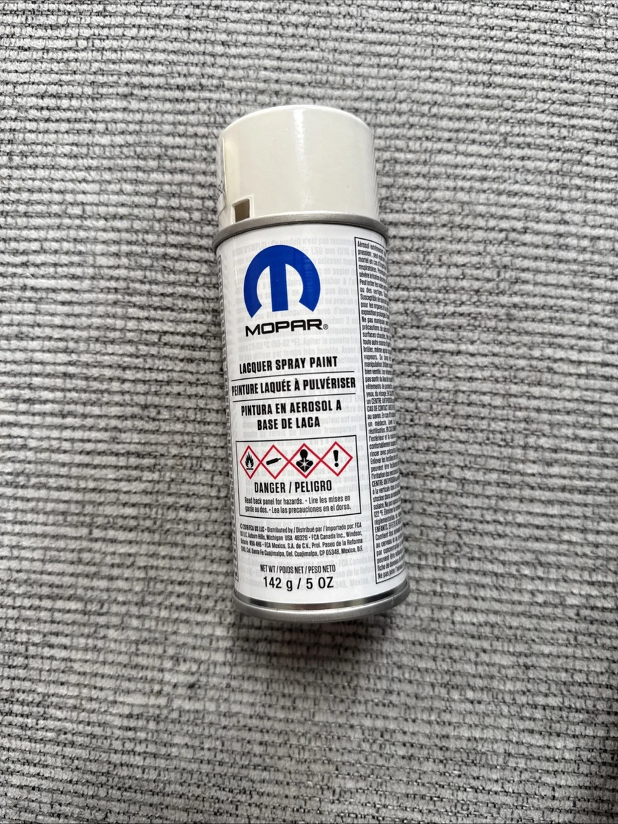 Genuine Mopar Touch-Up Spray Paint – White Gold Clear Coat, 5oz (68644686AA)