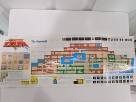 NES Legend Of Zelda Dorado Con Caja Folleto Y Mapa