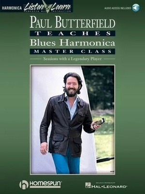 Paul Butterfield - Blues Harmonica Master Class Book/Online Audio | Butterfield
