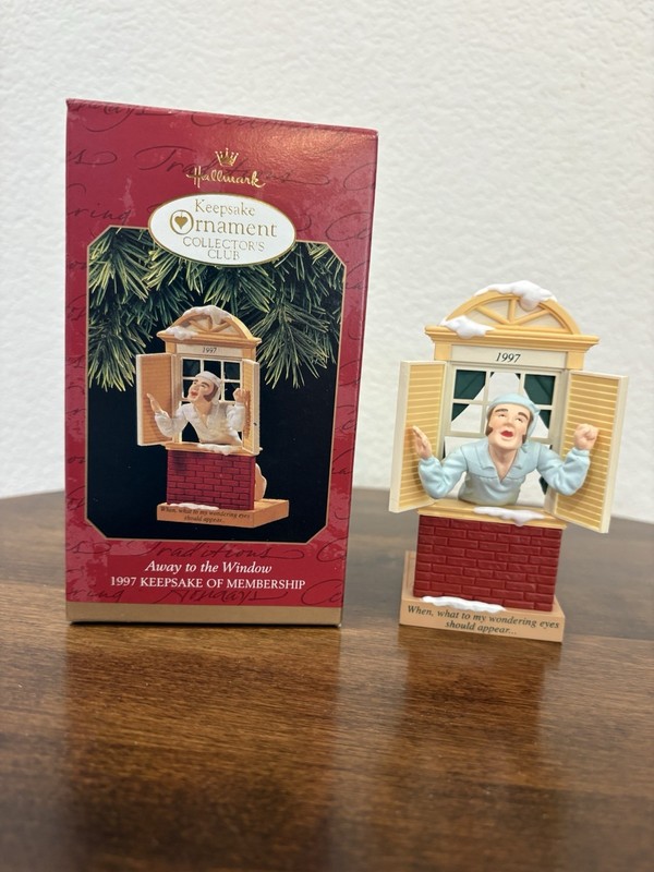 Hallmark Keepsake Ornament "Away to the Window" • 1997