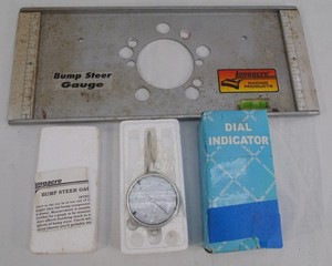 Longacre Racing Products Bump Steer Gauge & Aluminum Plate