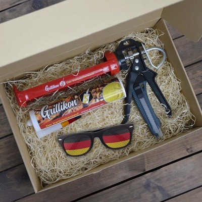 Grillikon Geschenkset  WM-Edition  Senf in 300 ml Kartusche