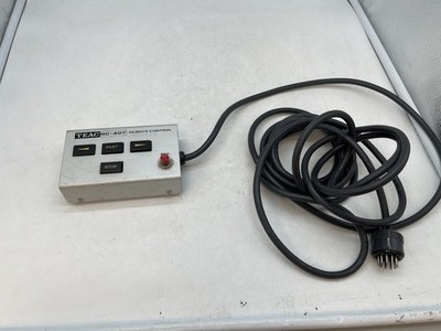 Vintage TEAC RC-407 Wired Remote Control With 11-Pin Round Plug - Free Shipping