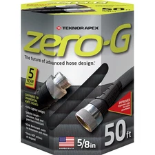 Zero-G Apex 4001-50 5/8In. x 50Ft Kink-Free Garden Hose - Gray