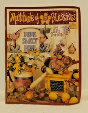 Vtg Susan Scheewe Pub. Decorative Paint Book - 'Multitude of Blessings' - 379
