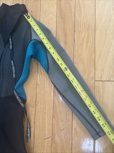 Wetsuits Scuba Diving 3/2mm Hyperflex ACCESS Women 6 Fullsuit - Black/Teal - Picture 10 of 14