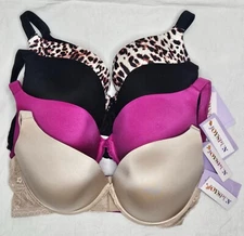 NWT Joyspun Lifting Plunge Bra Plus Full-Figure Choose 42-44D, 38-46DD, 38-46DDD