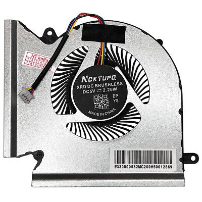 GPU Version 1 - Lüfter Kühler Ventilator FAN für MSI GL66 Leopard 11UE (MS-1581)
