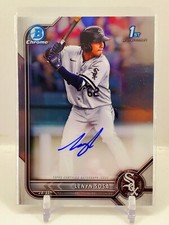2022 Bowman Chrome 1st Lenyn Sosa Base Auto White Sox HOT ROOKIE RC Autograph C2