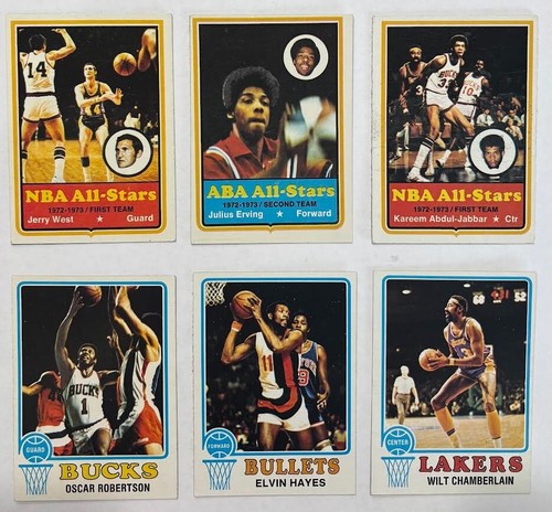 1973-74 TOPPS BASKETBALL COMPLETE SET EXMT TO NM/MT ONE OWNER