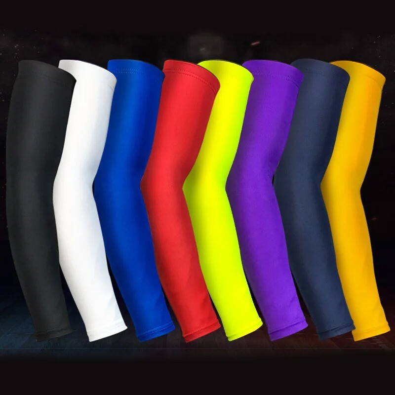 Sun Protection Arm Sleeves Cooling Compression Sports Arm Sleeves for Women Men