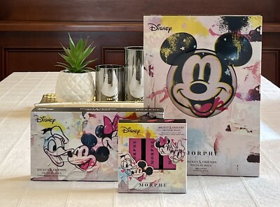 Morphe x Disney 11 peice set  Brand New In The Box   Collectible tin Box Etc .