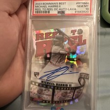 2023 Bowman's Best - Reel to Reel  Lava Refractor #RR-6 Michael Harris II (RC)