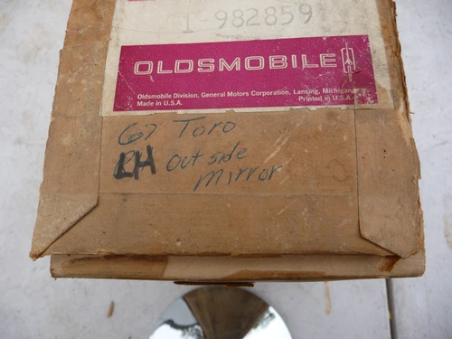 NOS Original 1967 Olds Toronado out side Mirrors  67  GM