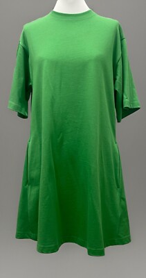 dusty green infinity dress Elowyn Linen Blend Skater Dress