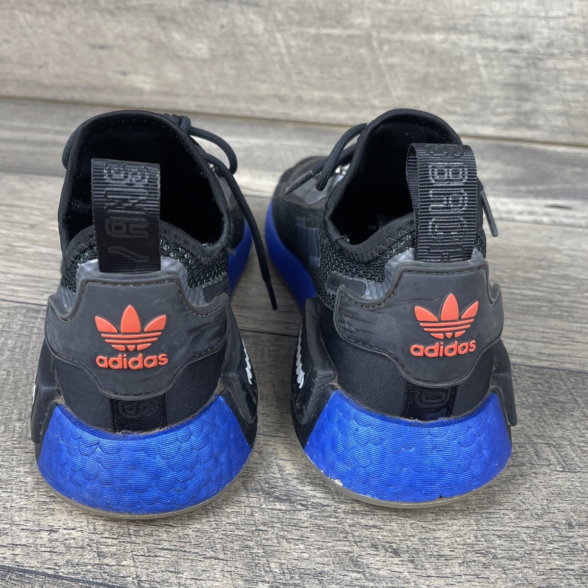 Adidas NMD R1 V2 NASA Artemis Black Blue Sneakers Men\'s Size 6 FY9043 VGC! Adidas Artemis NASA NMD-ATA R1 Womens Sz 6.5 Running  main image 4