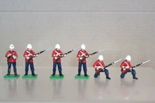 TROPHY MINIATURES ZS43 ZULU WAR RELOAD SET 24th FOOT STANDING LOADING oi