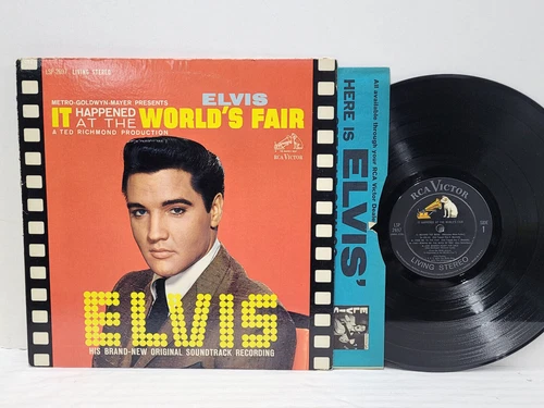 ELVIS PRESLEY It Happened At The World's Fair 1963 LP Living Stereo LSP-2697