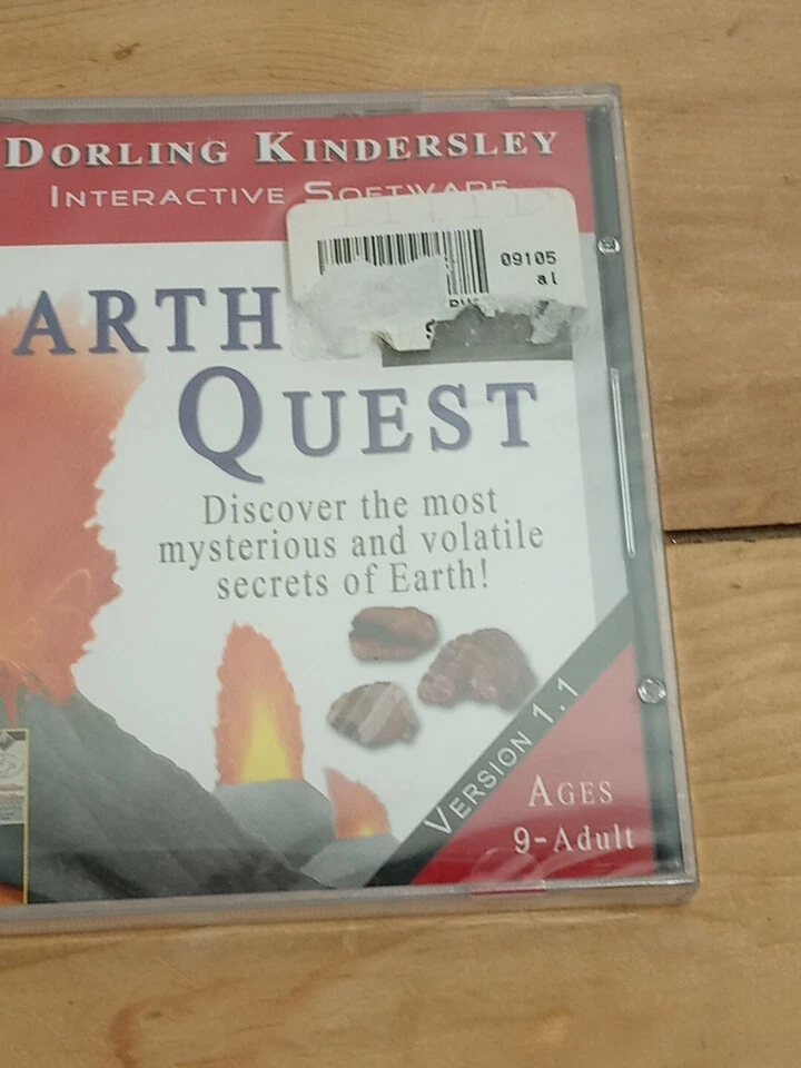 DK EARTH QUEST, VTG PC/MAC CD-ROM Educational Science NEW SEALED - Image 3 of 4