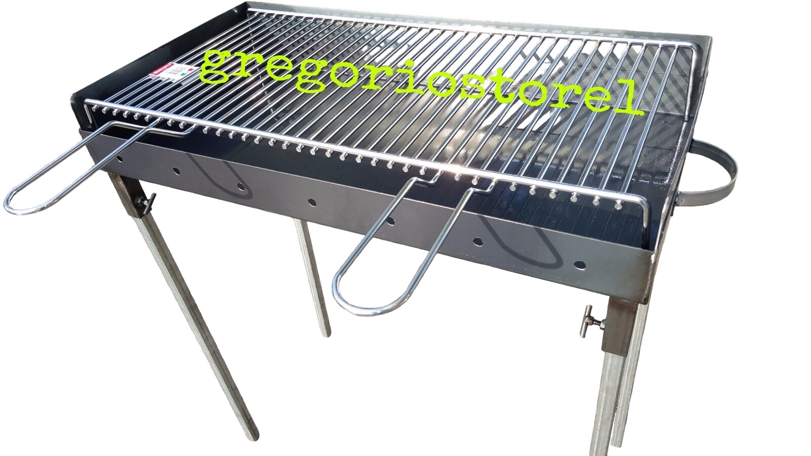 Barbecue 70x35cm Design Essenziale per Arrosti e Grigliate