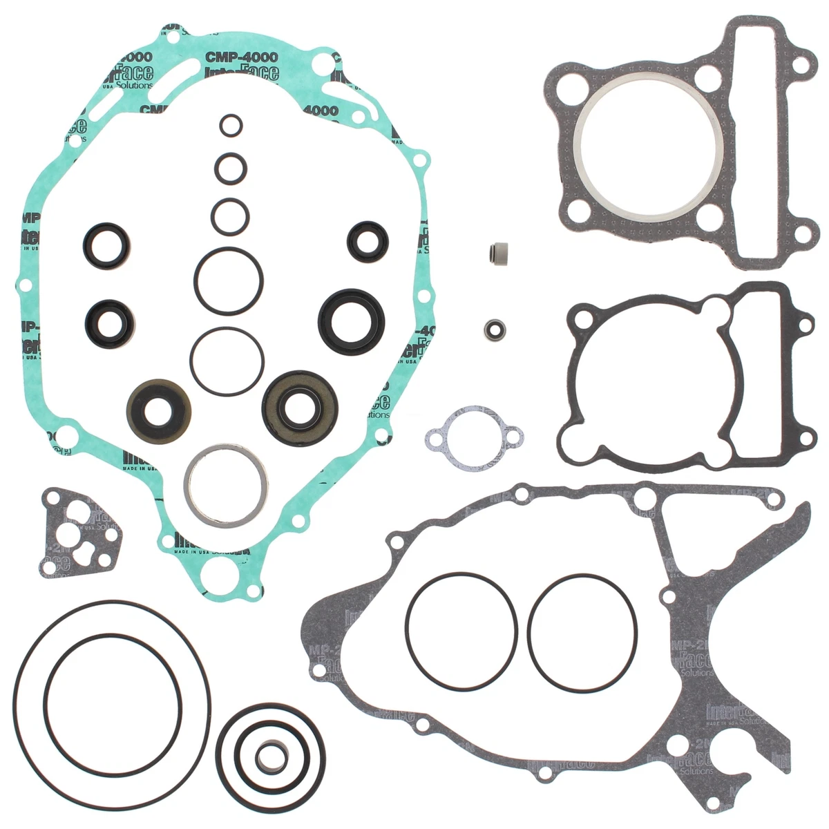 Caltric Stator & Crankcase Cover Gasket Compatible with