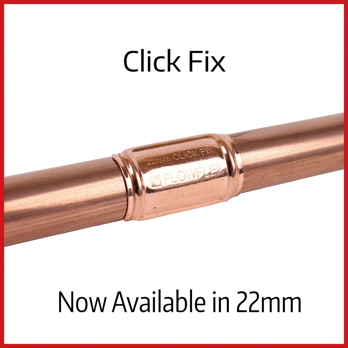 Flowflex Click Fix, Burst Pipe Soldered Repair Patch, Set, 44 OFF