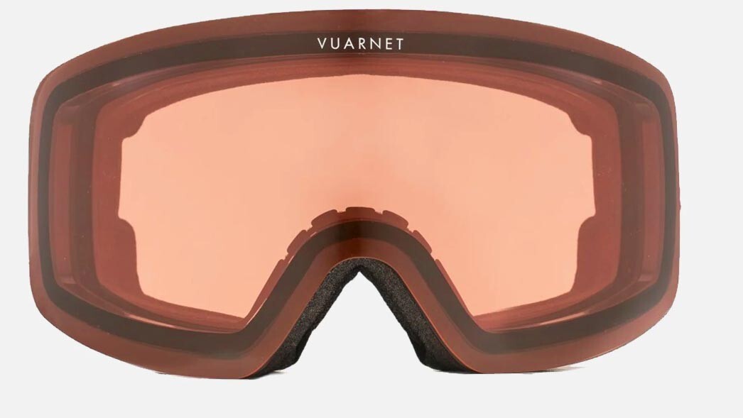 Masquer Vuarnet Ski-Snowboard VM2221 Mat Noir Verres Silve Miroir