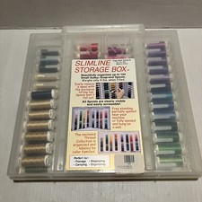 SULKY Slimline Thread Storage Box Case W/ 58 ...