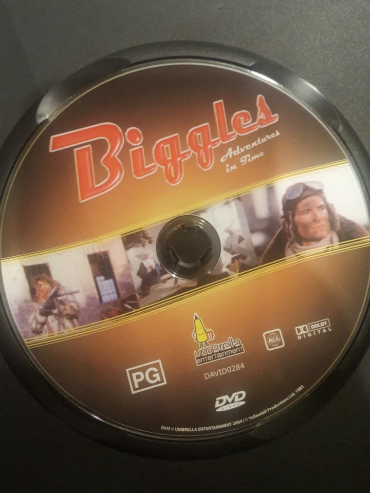 BIGGLES ADVENTURES IN TIME DVD NEIL DICKSON PETER CUSHING SCI-FI TRAVEL MOVIE - Image 3 of 3