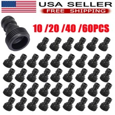 3/4" Garden Hose Quick Connect Water Hose For Brass Female Male Connector USA