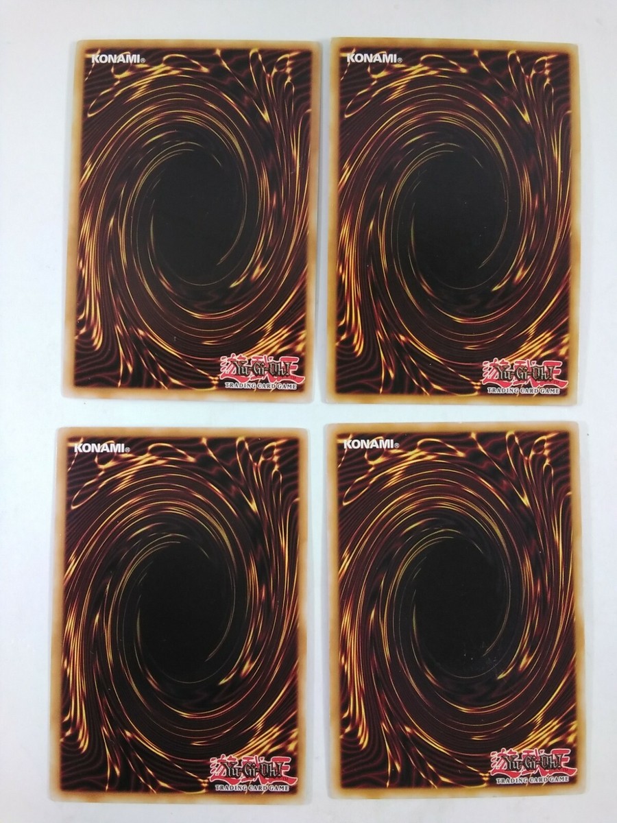 4 YuGiOh Six Samurai Cards Lot: Legendary Shinai, Double Edged