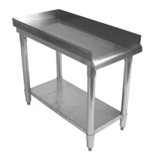  Stainless Steel Equipment Grill Stand Table with Adjustable Undershelf 24"x12" 