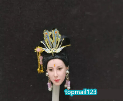 1/6 Chinese Mythology Chang'e Fairy Head Sculpt Fit 12'' PH TBL Figure Body Toy