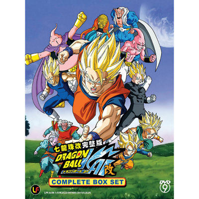 Box Dragon Ball Z Kai - Volume 01 A 08 - Original Lacrado