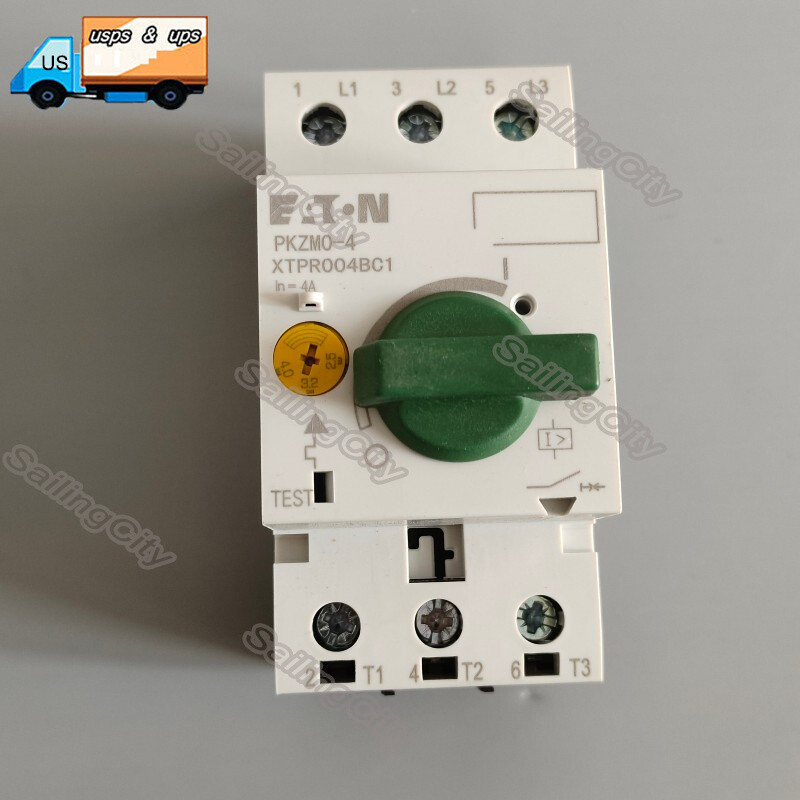 MOELLER PKZM0-4 Circuit Breaker – New Eaton PKZM04 Motor Protection Breaker, Beige