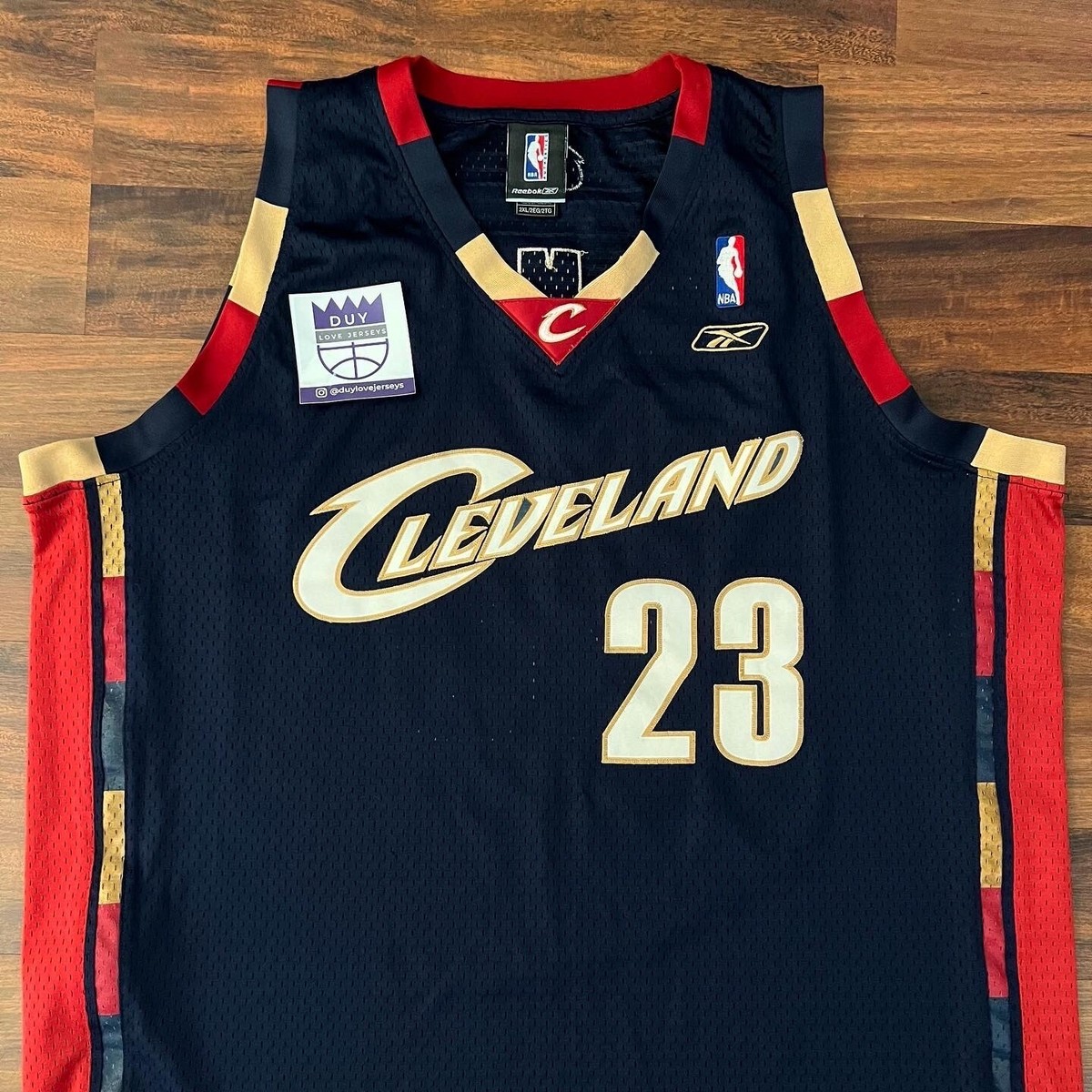 Cleveland Cavs Cavaliers Lebron James Reebok NBA SWINGMAN JERSEY