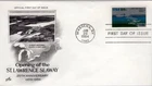SAINT LAWRENCE SEAWAY SHARED W/ CANADA 1984 ARTCRAFT CACHET FDC VF UNADDRESSED