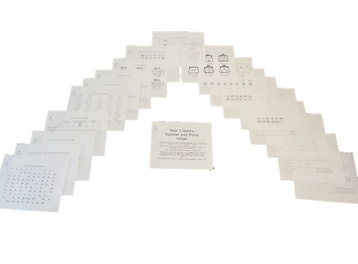 Jahr 1 Mathe Zahl und Ort Vorteilspaket Ressource Unterricht Arbeitsblatt Home Ed KS1