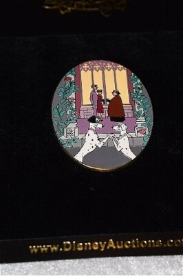 LE Disney Auctions P.I.N.S. Pongo & Perdita 101 Dalmatians Wedding Roger & Anita