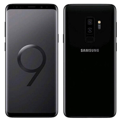 GOOD 6/10 Samsung Galaxy S9+ SM-G965 64GB - Black - Unlocked - IMAGE BURN ON LCD
