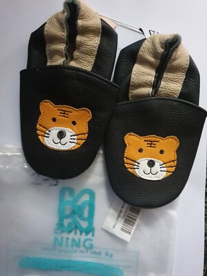 NING baby first walking shoes Geniune Leather,age 2-3years