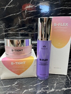 MAELYS B-Tight Lift & Firm Booty Mask + B FLEX FIRM ARM CREAM 3.38 New  SALE  