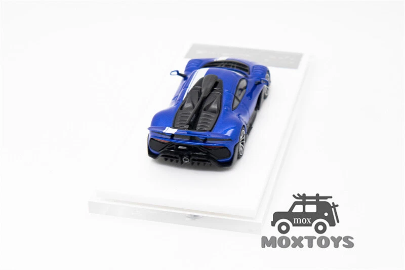 TPC 1:64 ONE Dark Blue Diecast Model Car - Image 3 of 3