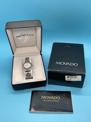 Movado Olympian Womens Stainless Steel Diver Watch 91-E1-831   Sapphire Crystal