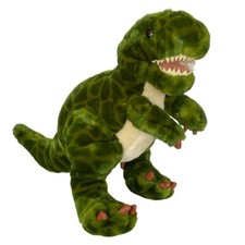 Plush Green DINO 16" Stuffed TREX Dinosaur  Animal Alley from Toys R Us '00