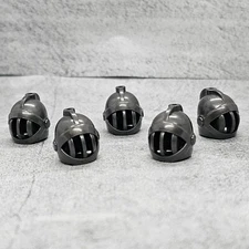 5pack Castle Knight Helmet Blocks Accessories for Minifigures gc3tk41