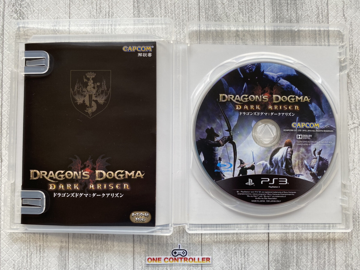 PlayStation3 - PS3 ドラゴンズドグマとRISE FROM LAIR 2点セット SONY PS3 Dragon's Dogma & Sacred 2 & 3 & Rise from Lair