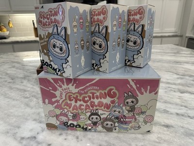 HOT! POP MART LABUBU The Monsters Exciting Macaron AUTHENTIC CASE SEALED